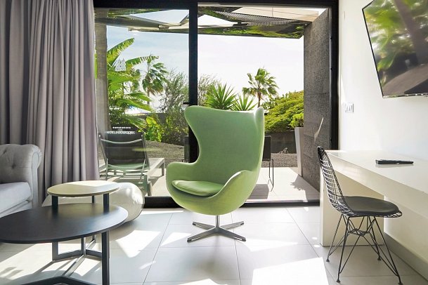 La Isla y el Mar Hotel Boutique - Wohnbeispiel Suite Classic seitl. Meerblick (Zimmercodierung WBN)