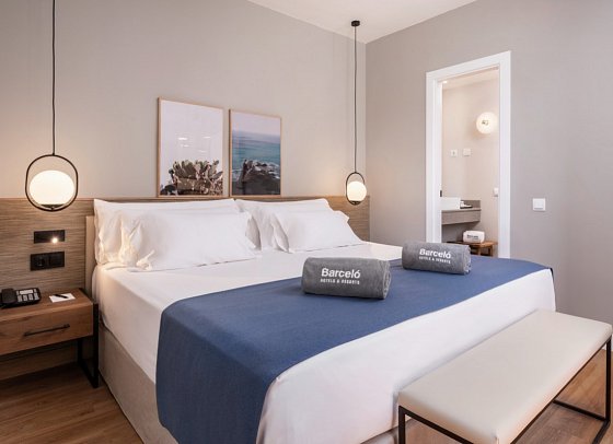 Barcelo Lanzarote Royal Level - Wohnbeispiel Doppelzimmer Deluxe Meerblick (Zimmercodierungen DDM & DCM)