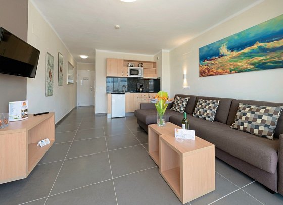 Hotel Siroco by SeaSense Adults only - Wohnbeispiel Appartement Premium (Zimmercodierungen AM1 & OM1)