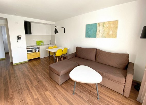 Plaza Palmeras - Wohnbeispiel Appartement 1 Schlafzimmer (Zimmercodierungen AB1 & AB2)