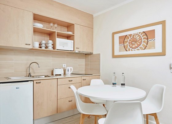 Gloria Izaro Club Hotel - Wohnbeispiel Appartement Küche (Zimmercodierungen AB1, AB2 & OB1)