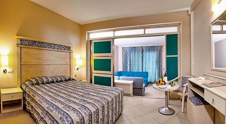 Ephesia Holiday Beach Club - Wohnbeispiel Familienzimmer (Zimmercodierungen FB1 & FBP)