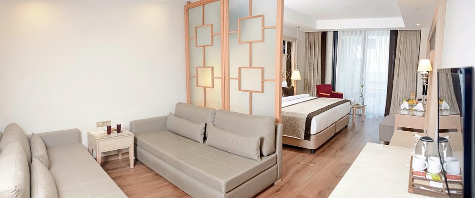 Korumar Ephesus Spa & Beach Resort - Wohnbeispiel Doppelzimmer Large (Zimmercodierung DB1)