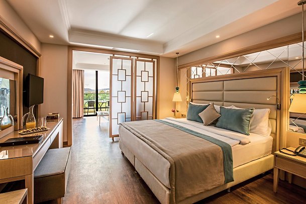 Korumar Ephesus Spa & Beach Resort - Wohnbeispiel Juniorsuite (Zimmercodierung JB1)