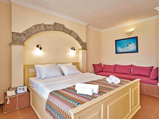 Club Resort Atlantis - Wohnbeispiel Doppelzimmer Gartenblick (Zimmercodierungen DBG, DBM, DB1 & DE1)