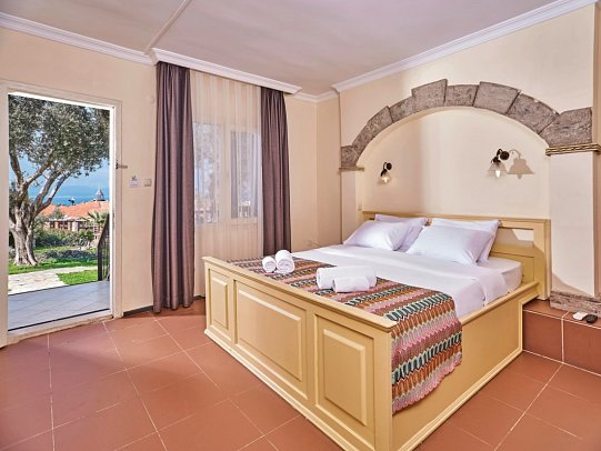 Club Resort Atlantis - Wohnbeispiel Doppelzimmer Gartenblick (Zimmercodierungen DBG, DBM, DB1 & DE1)