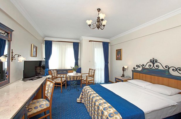 Club Yali Resort - Wohnbeispiel Doppelzimmer Standard Meerblick (Zimmercodierungen DGM & DCM)