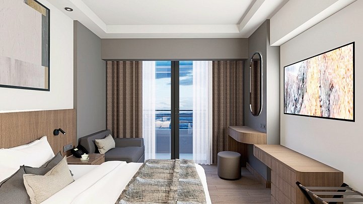 Korumar Deluxe Hotel - Modellbild Wohnbeispiel Doppelzimmer Standard (Zimmercodierungen DG1, DC1 & DGM)