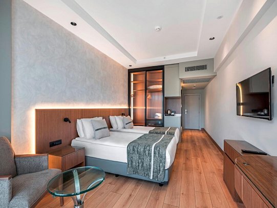 Korumar Deluxe Hotel - Wohnbeispiel Doppelzimmer Standard (Zimmercodierungen DG1, DC1 & DGM)