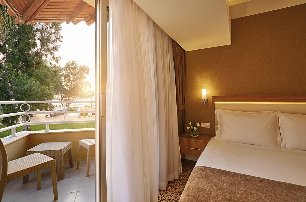 Richmond Ephesus Resort - Wohnbeispiel Doppelzimmer Club Garten (Zimmercodierung UL1)