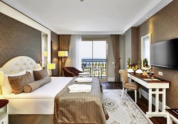 Sunis Efes Royal Palace Resort & Spa - Wohnbeispiel Doppelzimmer Meerblick (Zimmercodierung DBM)