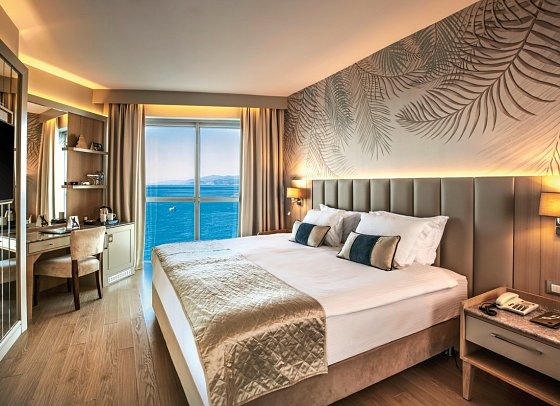 Charisma Deluxe Hotel - Wohnbeispiel Doppelzimmer Economy Meerblick (Zimmercodierungen DEM & DC1)