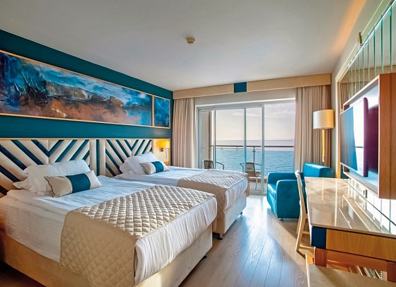 Charisma Deluxe Hotel - Wohnbeispiel Doppelzimmer Superior Meerblick (Zimmercodierungen DSM & DCM)