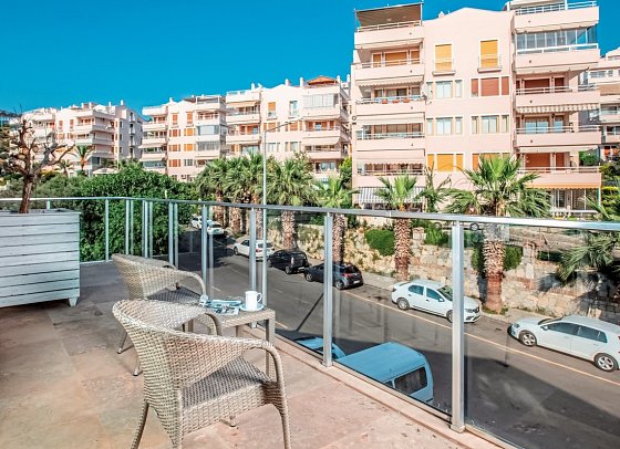 Charisma Deluxe Hotel - Beispiel Balkon Doppelzimmer Superior Landblick (Zimmercodierungen DSL & DCL)
