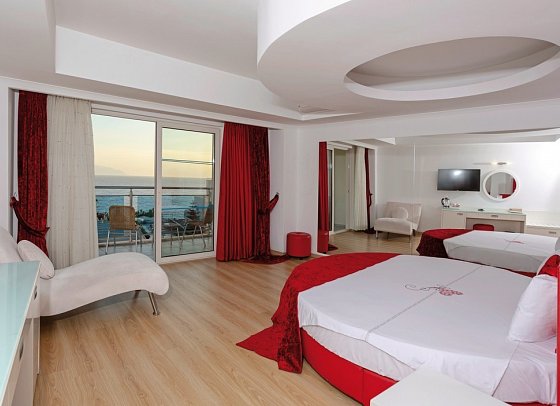 Sealight Resort Hotel Kusadasi - Wohnbeispiel Doppelzimmer Red Door