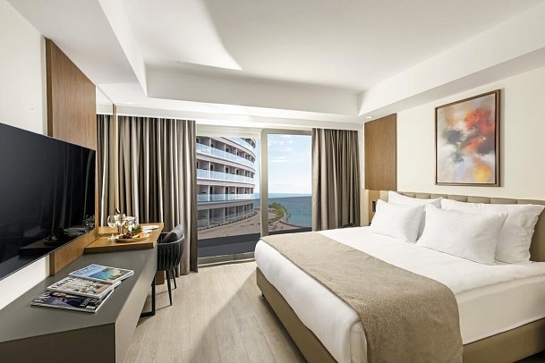 Beks Premium Resort & Spa - Wohnbeispiel Doppelzimmer Classic Meerblick (Zimmercodierungen DGM & DCM)