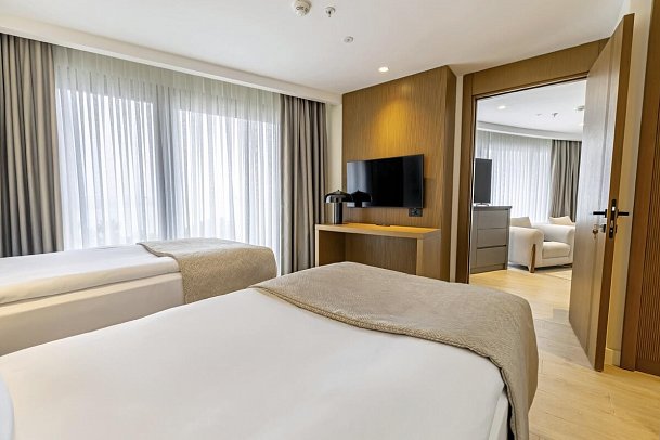 Beks Premium Resort & Spa - Modellbild Wohnbeispiel Familiensuite (Zimmercodierungen WI1, WC1, WIM & WCM)