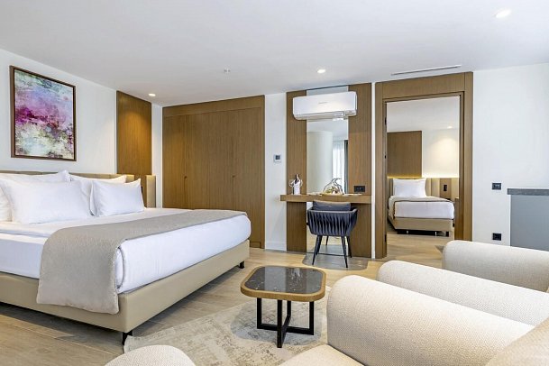 Beks Premium Resort & Spa - Wohnbeispiel Familiensuite (Zimmercodierungen WI1, DC1, WIM & WCM)