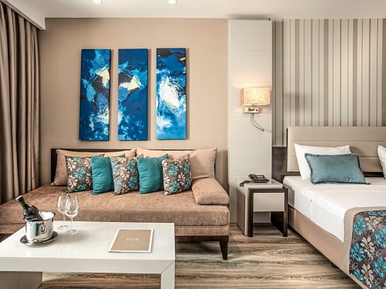 Aria Claros Beach & Spa Resort - Wohnbeispiel Doppelzimmer Deluxe Landblick