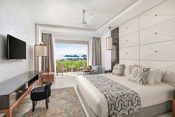 Pickalbatros White Beach Resort Taghazout - Wohnbeispiel Doppelzimmer Deluxe Meerblick (Zimmercodierungen DDM & DDC)