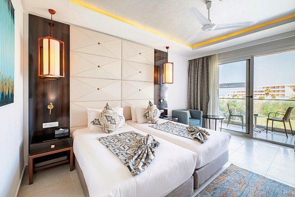 Pickalbatros White Beach Resort Taghazout - Wohnbeispiel Doppelzimmer Deluxe (Zimmercodierungen DD1, DDM & DDP)