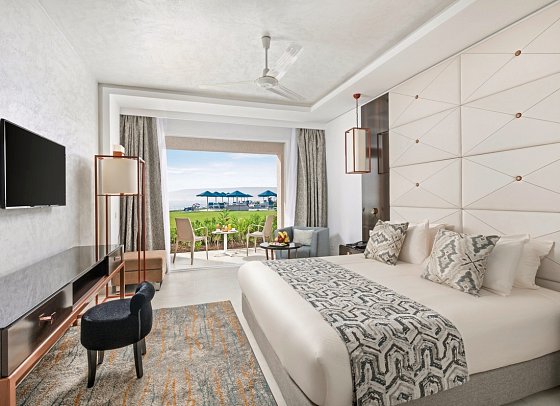 Pickalbatros White Beach Resort Taghazout - Wohnbeispiel Doppelzimmer Deluxe Meerblick (Zimmercodierungen DDM & DDC)