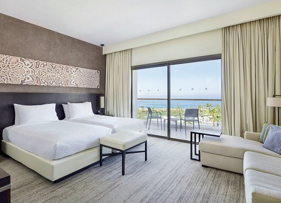Hyatt Place Taghazout Bay - Wohnbeispiel Doppelzimmer Meerblick (Zimmercodierungen D1M, DC2 & DBC)