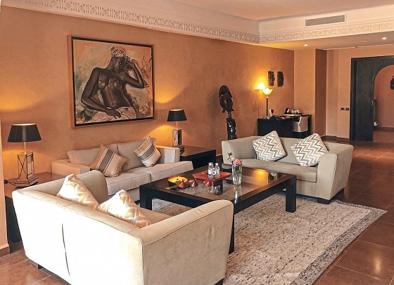 Tikida Golf Palace - Wohnbeispiel Suite Prestige (Zimmercodierung WO1)