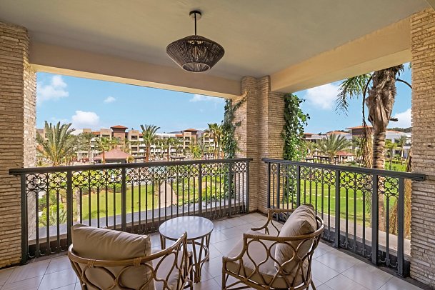 RIU Palace Tikida Agadir - Wohnbeispiel Doppelzimmer Poolblick (Zimmercodierung D1P)