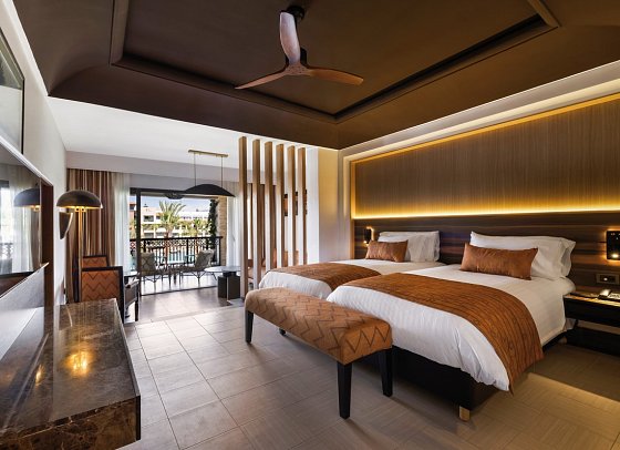 RIU Palace Tikida Agadir - Wohnbeispiel Doppelzimmer Poolblick (Zimmercodierung D1P)