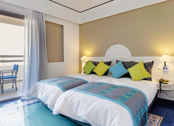 Dunes d’Or Ocean Club - Wohnbeispiel Doppelzimmer (Zimmercodierungen DBG, D1P & DBM)