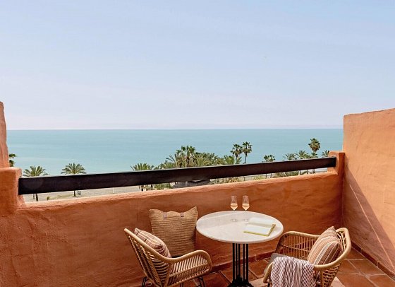 Hacienda del Mar Meliá Collection - Wohnbeispiel Doppelzimmer Deluxe frontaler Meerblick (Zimmercodierungen DDM & JBM)