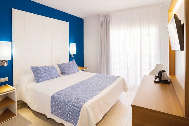 Ibersol Torremolinos Beach - Wohnbeispiel Doppelzimmer seitl. Meerblick (Zimmercodierung DBN)