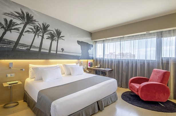 Barceló Málaga - Wohnbeispiel Doppelzimmer Superior (Zimmercodierung DS1)