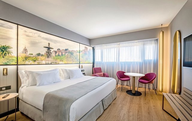 Barceló Málaga - Wohnbeispiel Doppelzimmer Premium (Zimmercodierung DM3)