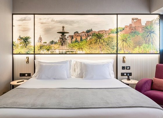 Barceló Málaga - Wohnbeispiel Doppelzimmer Premium (Zimmercodierung DM3)