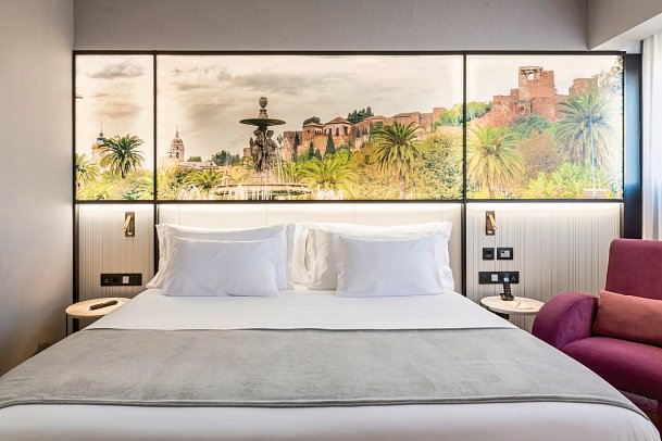 Barceló Málaga - Wohnbeispiel Doppelzimmer Premium (Zimmercodierung DM3)