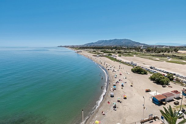 Sol Málaga Guadalmar - Blickbeispiel Doppelzimmer Superior Meerblick (Zimmercodierungen DSM & DS1)