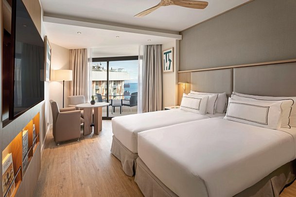 Meliá Costa del Sol - Wohnbeispiel Doppelzimmer Deluxe Meerblick (Zimmercodierungen DDM & D2M)