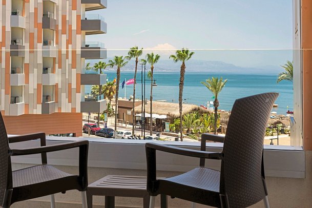 Meliá Costa del Sol - Blickbeispiel Doppelzimmer Meerblick Melia (Zimmercodierungen DBM & D1M)