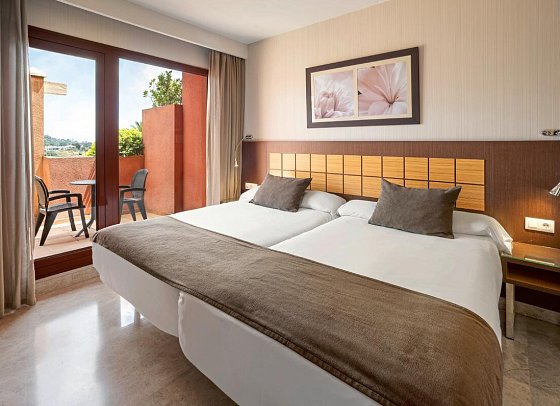 Holiday World Polynesia Affiliated by Meliá - Wohnbeispiel Juniorsuite seitl. Meerblick (Zimmercodierung J1N)