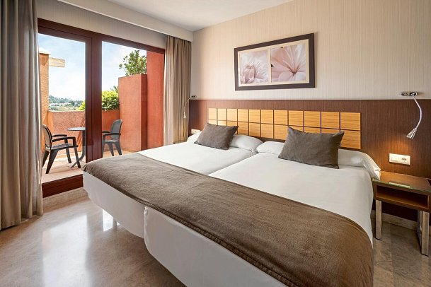 Holiday World Polynesia Affiliated by Meliá - Wohnbeispiel Juniorsuite seitl. Meerblick (Zimmercodierung J1N)