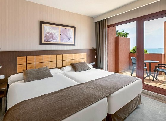 Holiday World Polynesia Affiliated by Meliá - Wohnbeispiel Juniorsuite Meerblick (Zimmercodierungen JBM & J1M)