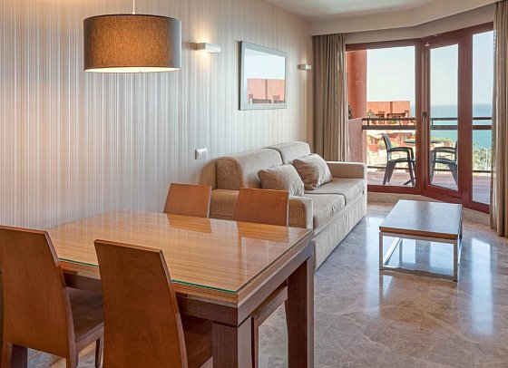 Holiday World Polynesia Affiliated by Meliá - Wohnbeispiel Juniorsuite Meerblick (Zimmercodierungen JBM & J1M)