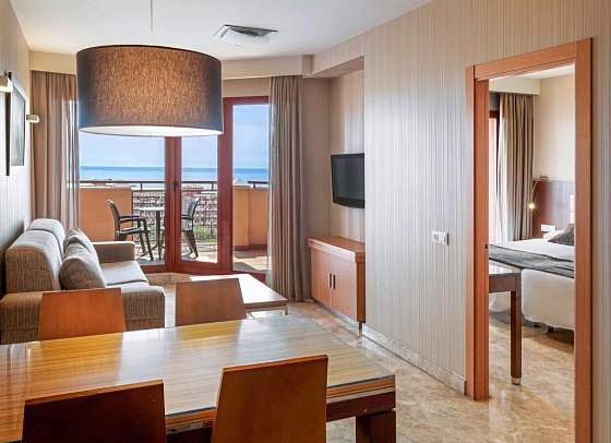 Holiday World Polynesia Affiliated by Meliá - Wohnbeispiel Juniorsuite Meerblick (Zimmercodierungen JBM & J1M)