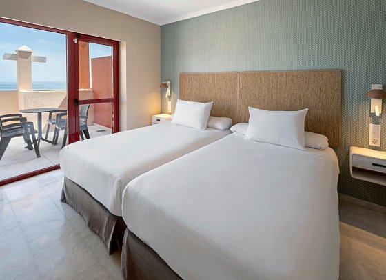 Holiday World Village Affiliated by Meliá - Wohnbeispiel Juniorsuite Meerblick (Zimmercodierung JBM)