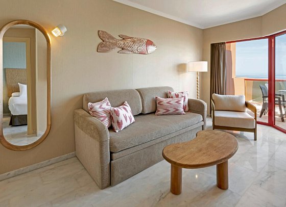 Holiday World Village Affiliated by Meliá - Wohnbeispiel Juniorsuite Meerblick (Zimmercodierung JBM)