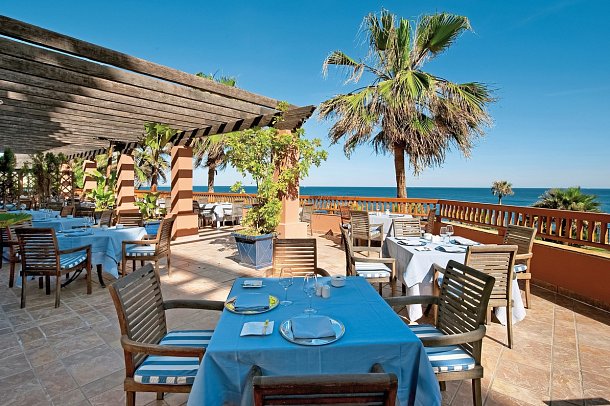 Elba Estepona Gran Hotel & Thalasso Spa - Terrasse Restaurant Paris Roma