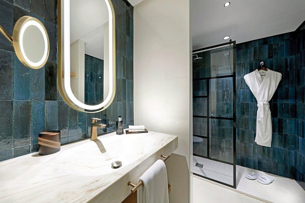 Hard Rock Hotel Marbella - Badbeispiel Doppelzimmer (Zimmercodierung DB1)