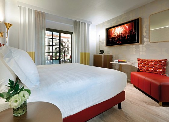 Hard Rock Hotel Marbella - Wohnbeispiel Doppelzimmer Deluxe (Zimmercodierung DD1)